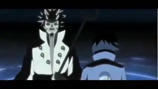 Naruto and Sasuke meet sage of six paths hagoromo [English Dub]