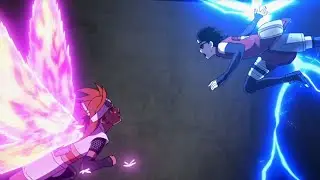 Sarada uchiha vs Cho-Cho Akimichi Full Fight | Boruto: Naruto Next Generations Ep 225