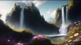 🌊 Waterfall Whispers &mdash; Cozy Nature Lofi for Calm Focus & Still Vibes