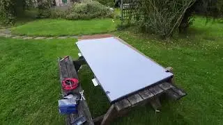 TOPSOLAR 170 watt solar panel kit. Review and fitting on camping trailer