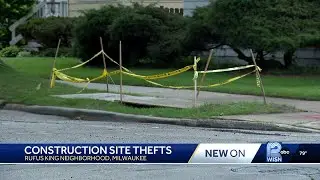 Theft delays street lighting project in Milwaukee's Rufus King neighborhood