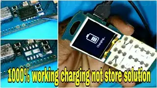 Samsung 1200 charging not store / Samsung e1200y not save / Samsung 1200 fake charging solution