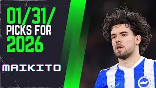 2-0 FULL SWEEP My Best FIFA/Soccer bets, player props, moneylines for today January 31st 1/31