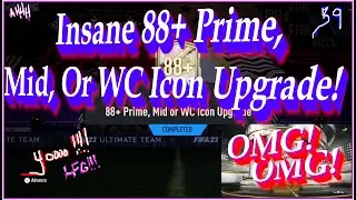 88+ Prime, Mid, or WC Icon Upgrade SBC Completed! Absolutely Insane Pull! FIFA 23 RTG Episode 39!