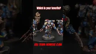 Night Lords Kill Team  - #warhammer #warhammer40k #paintingwarhammer