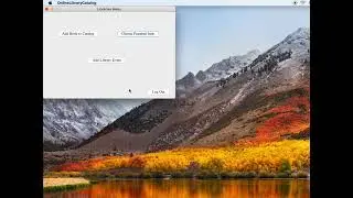 Online Library Catalog Java Program