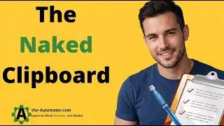 the Naked Clipboard: Adding a GUI to Paste Plain Text AutoHotkey script