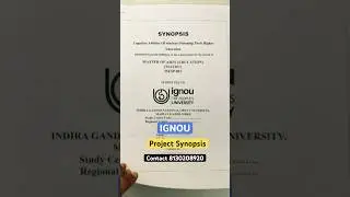 IGNOU mesp 001 project report 2025 #ignoumaeduproject #ignoumesp01 #ignouprojects