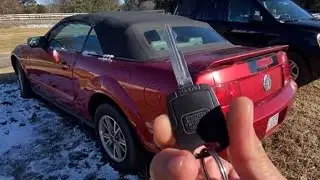 Мастер-ключ отключился от системы Pats Ford Mustang 2005 года / как вырезать и запрограммировать ...