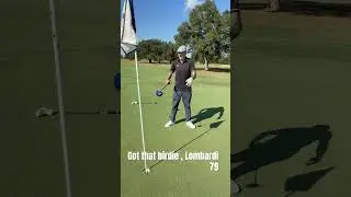 Got that birdie, Lombardi 79 🔥🔥#birdiegolf #golf #golfers #golffun #golfputt #golfing #golflife