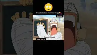 Gos usopp used their skill #usopp #foodie #fitness #onepiece #luffy #fighter #war #skill #dagashi