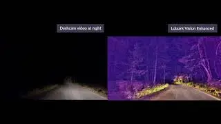 Night Drive | Autonomous Vehicles | Real-time Visibility Enhancement - Lolaark Vision