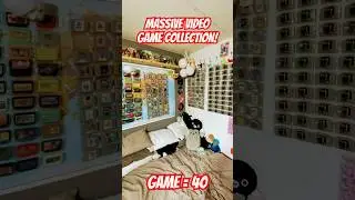 Massive Video Game Collection! #videogames #nintendo #nintendocollector #retrogaming