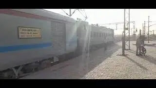 first run of end to end eloco Kolkata jammu tawi express with wap4