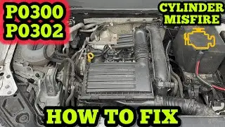 Audi Seat Skoda VW P0300 P0302 Многократные пропуски зажигания во 2-м цилиндре &mdash; как исправить &mdash; ...
