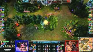 2-5 PLACE TIEBREAKER [Game 2/5] Gambit (GMB) vs Evil Geniuses (EG) EU LCS Summer 2013 Full Game HD