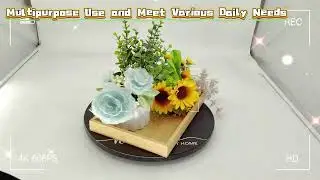 Rectangular Bamboo Serving Tray, Breakfast Tray Wooden Tray, Decorative Serving Platter#servingtray