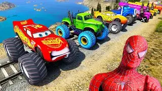 🔥 GTA V Spider-Man Extreme Stunt Racing Gameplay | High-Speed Car & Motorcycle Challenge