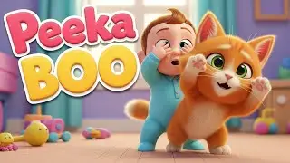 Peekaboo Baby & Kitty Dance 🐱👶 | If You&rsquo;re Happy Clap Your Hands | 3D Kids Song I Sense Spark Kids