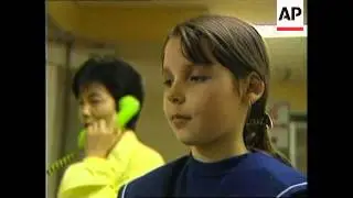 JAPAN: TOKYO: CHILDREN OF CHERNOBYL VISIT