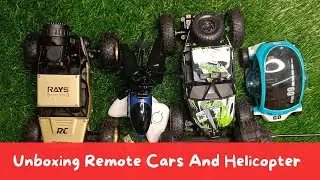 Rock Crawler, Climbing Cart, Exceed Helicopter, Didai 09 Future Car Unboxing