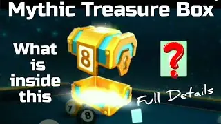 What is inside Mythic Treasure Box in 8 Ball Pool