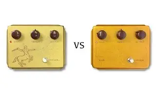 Klon Centaur Horsie vs Gold Klon Centaur
