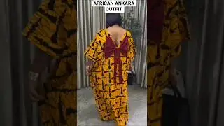 AFRICAN ANKARA PRINT OUTFIT