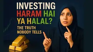 TRADING / Investing Haram Ya Halal? The Truth Nobody Explains | #wealthbeesaara  #stockmarket 