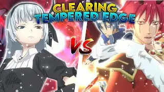 THE HARDEST MISSION IN THE GAME? 9 AND 10 TURN CLEAR ON EX2 TEMPERED EDGE! (Slime: Isekai Memories)