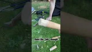 Shortening a three sectional staff customise for your own height, custom rattan staff mod time lapse