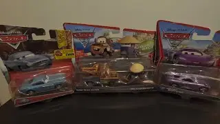 Finn McMissile, Holley Shiftwell, Race Team Mater & Zen Master Pitty (Cars 2) [Unboxing #7] Español