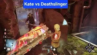 KATE vs DEATHSLINGER /gameplay solo / escape with David King 😂🥰
