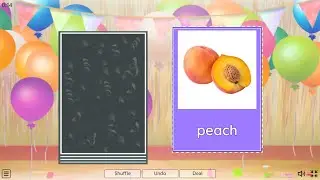 GAME 16-A10 FRUIT (Speaking cards)