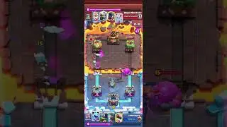 ganando a mazo de golem de elixir y MK #clashroyale #clashroyaleshorts