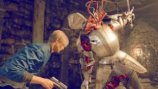 Yes.. the developers put this in the game to troll you - Resident Evil 4