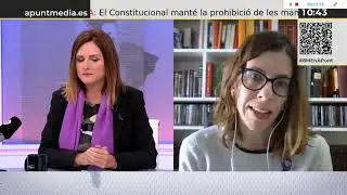 Intervenci&oacute;n en Les Not&iacute;cies del Mat&iacute; amb motiu del D&iacute;a de la Dona