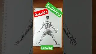 CR7 drawing.  #football #paperjersey #messi #artandcraft #worldcup #diycrafts #fifa #drawing #soccer