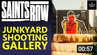 Saints Row Junkyard Shooting Gallery - All 15 Targets Locations