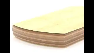 Texture plywood endgrain