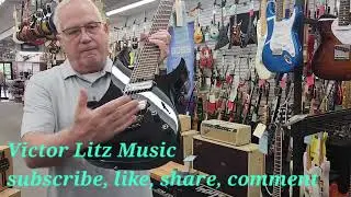 Quick Glimpse: 6, 7 & 8 String Guitars at Victor Litz Music &ndash; Jackson & an Ibanez Fanned Fret!
