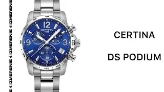 Обзор 4 Измерение Certina DS Podium C034.417.11.047.00