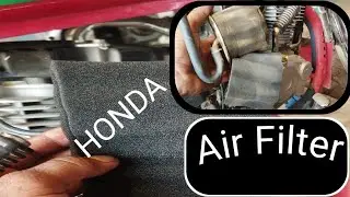 How to Wash Honda CG 125 Air filter  Clean Air Filter Honda CG 125 in Home  New Andaaz