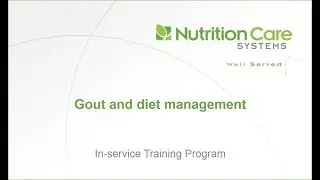 Gout and diet management