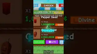 😭Forest Seeds are coming to Grow a Garden #roblox