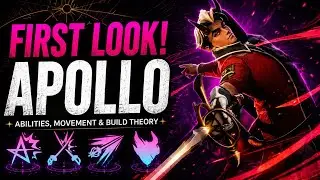 FIRST LOOK AT APOLLO! NEW DEADLOCK HERO! Abilities, Movement & Build Theory