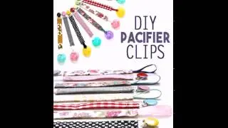 DIY Pacifier Clips