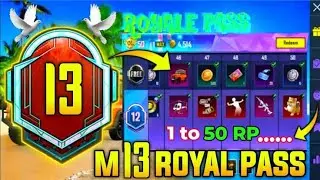 M13 royal pass leaks | pubg mobile | 1 to 50 rp reward #asfandgaming #pubgmobile #viralvideo #mini6