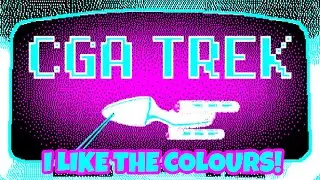 CGA TREK - Set Phasers to CYAN