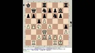 Stockfish 17.1 vs Simbelmyne 1.10 | Queen's Pawn: Old Benoni Defense #chess